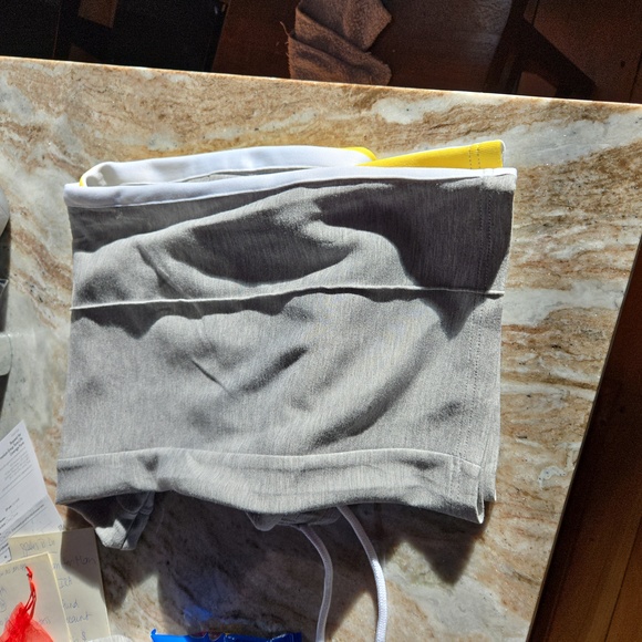 Peace Love World Gray Hoodie and Matching Pants - Picture 11 of 11